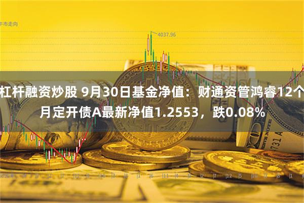 杠杆融资炒股 9月30日基金净值：财通资管鸿睿12个月定开债A最新净值1.2553，跌0.08%